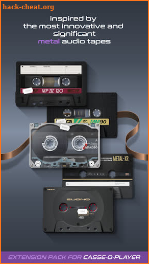 Casse-o-player Metal Cassette Pack screenshot