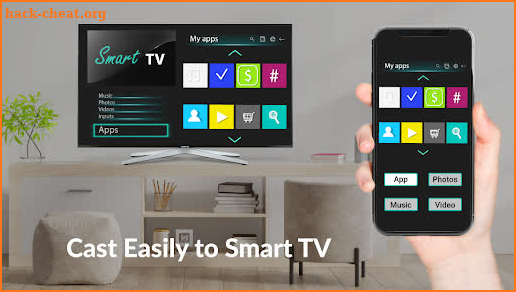 Cast to TV, Chromecast app, Screen Mirroring screenshot