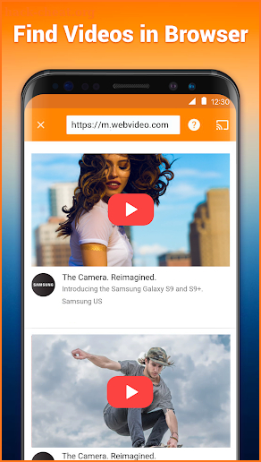 Cast Web Video: cast web browser to tv, Chromecast screenshot