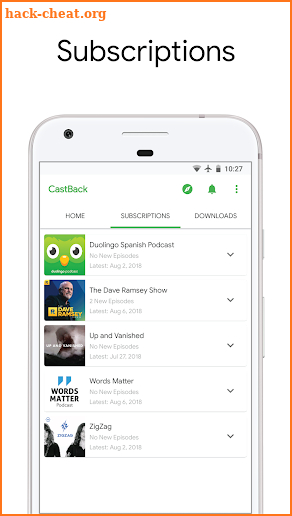 CastBack Plus (Podcast Player) screenshot