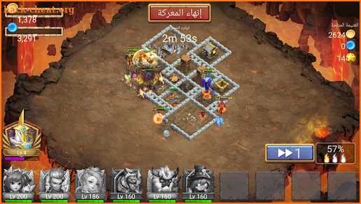 Castle Clash: حاكم العالم screenshot