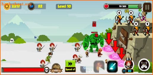 Castle Crashers- Defense Games screenshot