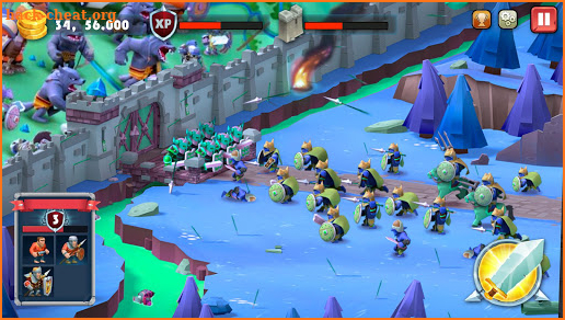 Castle Defense-Soldier tower defense strategy game screenshot