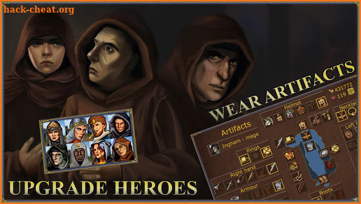 Castle fight: Heroes 3 medieval battle arena screenshot