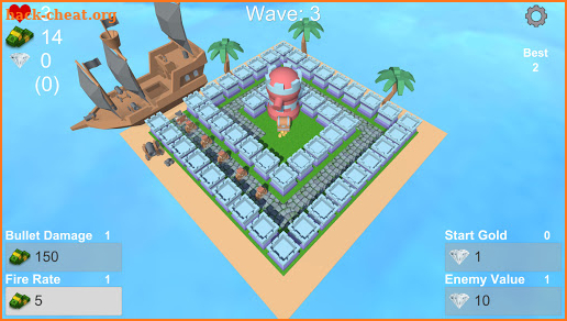 Castle Island TD: Tower Defense Strategy Game screenshot