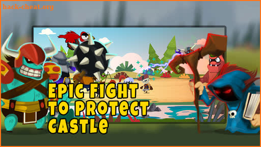 Castle Monsters: Battle of Hero Warriors screenshot
