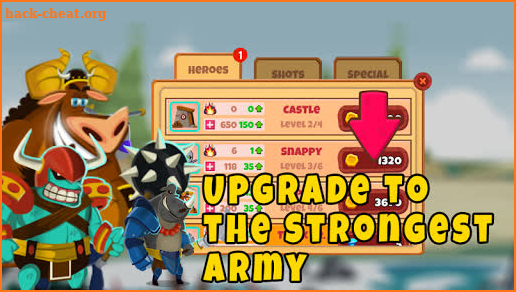 Castle Monsters: Battle of Hero Warriors screenshot
