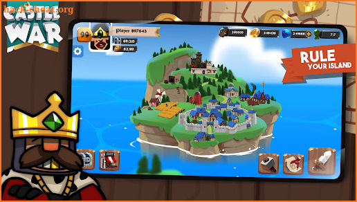 Castle War: Idle Island screenshot