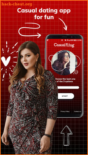 Casual Filng: online flirts screenshot