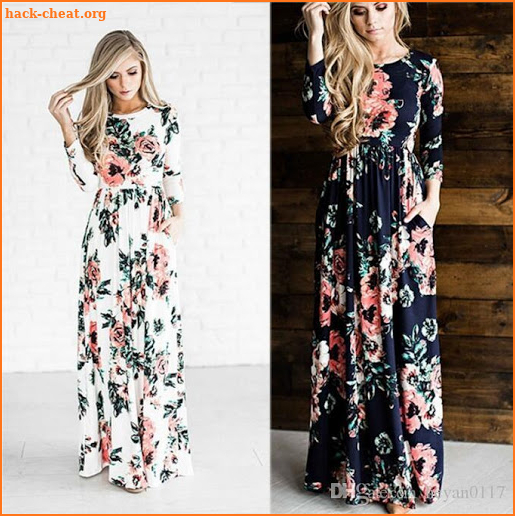 Casual Maxi Dresses With Sleeves screenshot