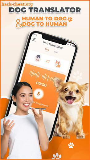 Cat & Dog Translator Prank App screenshot