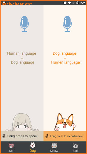 Cat And Dog Translator—Pet translator, Sounds screenshot