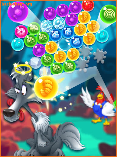 Cat Bubble Match 3 screenshot