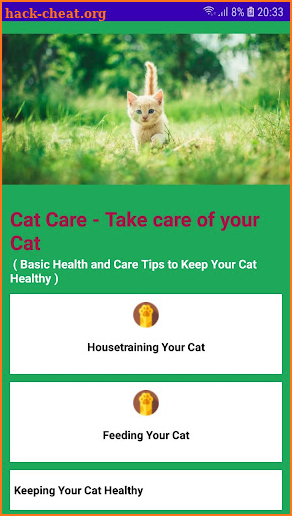 Cat Care screenshot