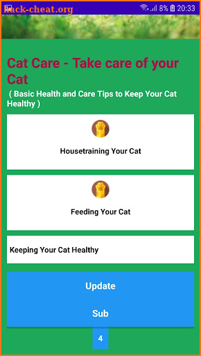 Cat Care screenshot