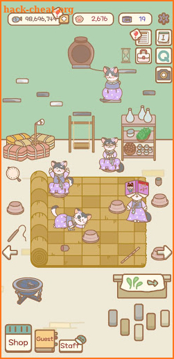 Cat Cartoon Cafe screenshot