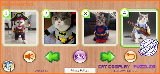 Cat Cosplay Puzzles & Pet Jigsaw - Rompecabezas screenshot
