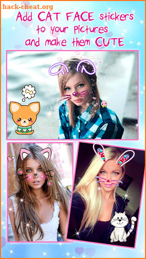 Cat Face Camera Editor 😺 Snap Filters and Effects screenshot