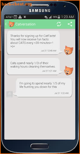 Cat Facts screenshot