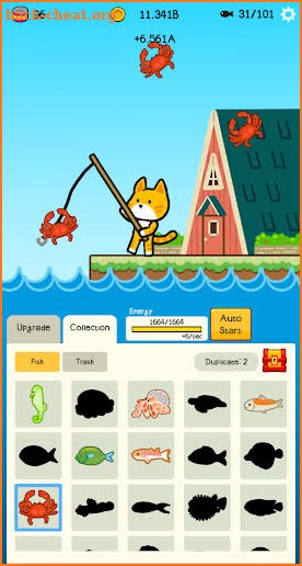 Cat Fishing Tycoon idle screenshot