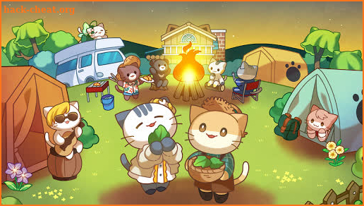 Cat Forest : Healing Camp screenshot