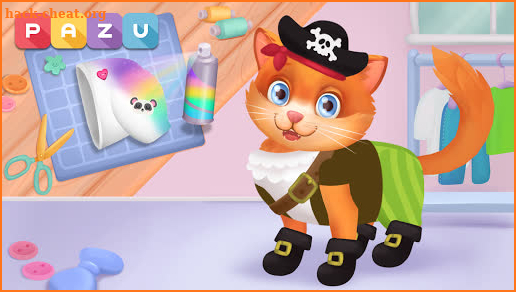 Cat game - Pet Care & Dress up Games for kids screenshot