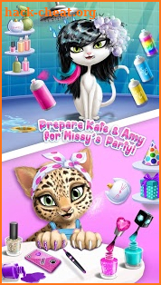 Cat Hair Salon Birthday Party - Kitty Haircut Care screenshot