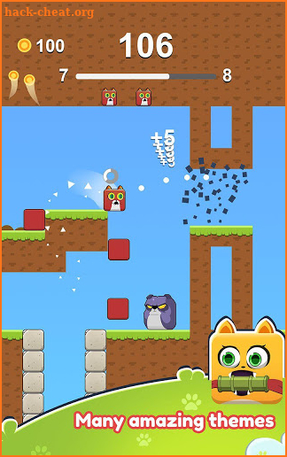 Cat Jumping: Kitten Up, Square Cat Run, Kitten Run screenshot