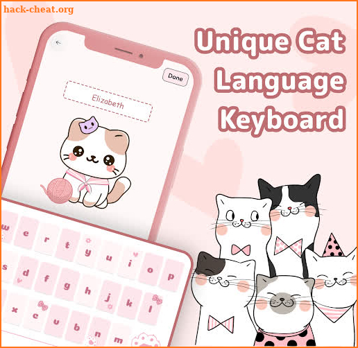 Cat Language Keyboard screenshot