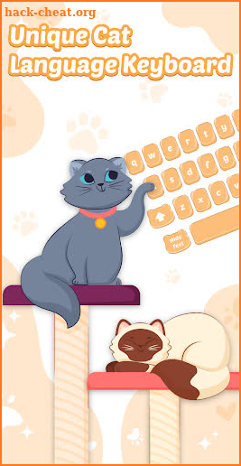 Cat Language Keyboard Filter screenshot