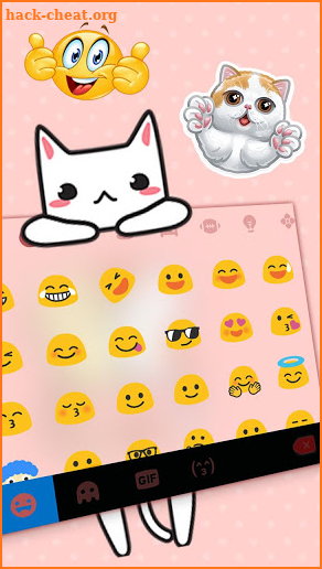 Cat Love Keyboard Theme screenshot