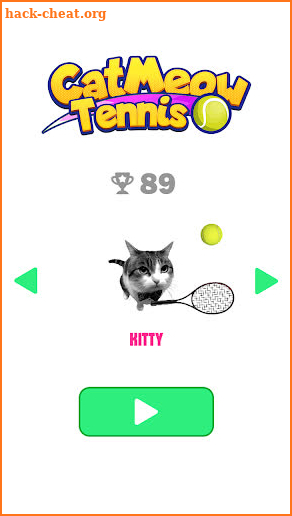 Cat Meow Tennis: Sport Battle screenshot