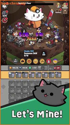 Cat Mine: Galaxy Adventure screenshot