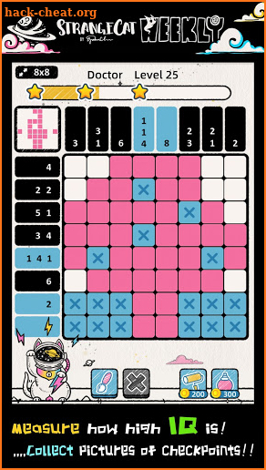 Cat Nonogram - Challenge, puzzle, number games screenshot