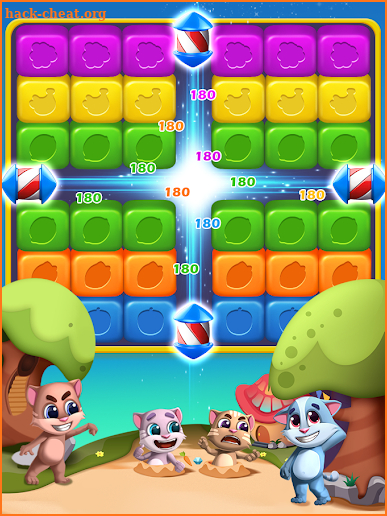 Cat Paradise Cube Puzzle screenshot