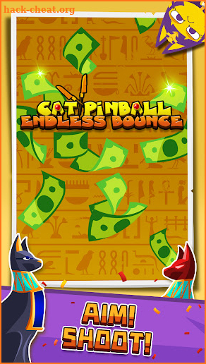 Cat Pinball:Endless Bounce screenshot