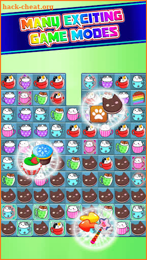 Cat Puccino free relaxing games for stress relief screenshot