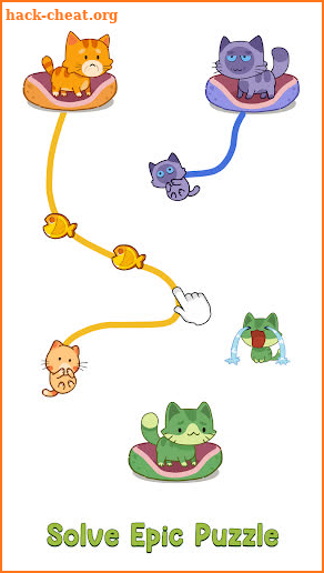 Cat Puzzle: Draw to Kitten screenshot