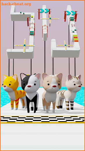 Cat Run 3D - Fun Race screenshot