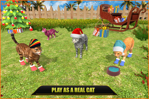 Cat Simulator Family: Cute Stray Kitten Life screenshot