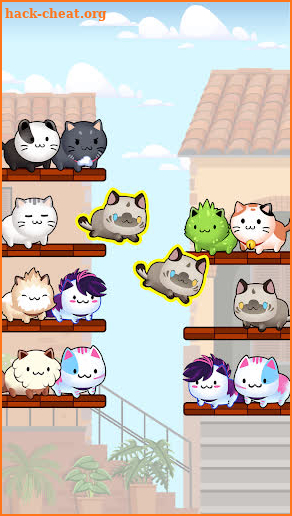 Cat Sort Puzzle screenshot