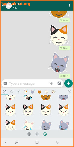 Cat Stickers WAStickerApps screenshot