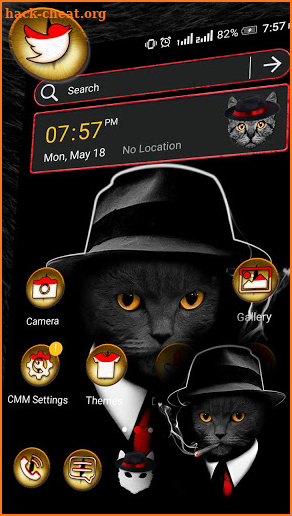 Cat Swag Launcher Theme screenshot