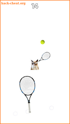 Cat Tennis: Battle Meme screenshot