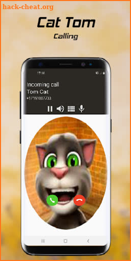 Cat Tom Calling : Fake Video Call screenshot