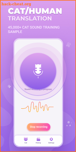 Cat translator - Human to Pet screenshot