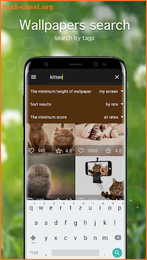 Cat Wallpapers & Kitten Backgrounds screenshot