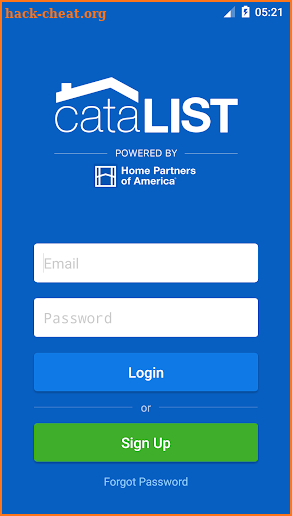 cataLIST cash offer screenshot