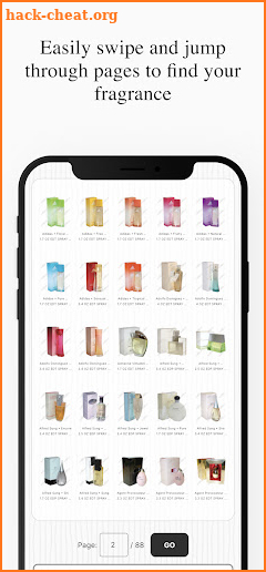 Catalog of Perfums screenshot