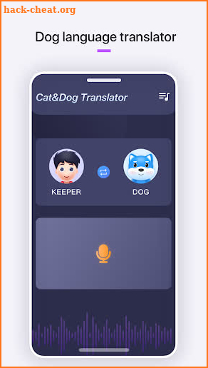 Cat&Dog Translator - Speak to your pet screenshot